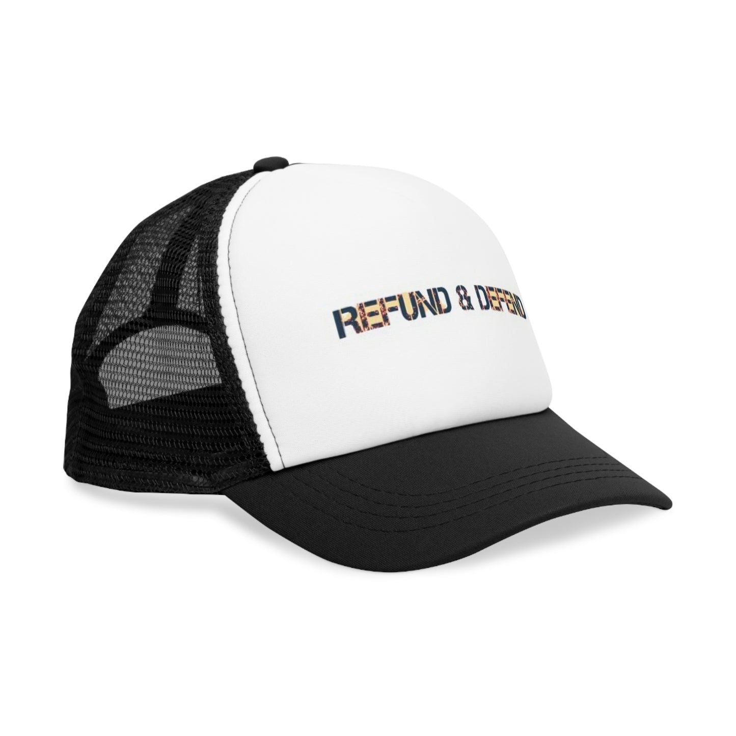 Refund and Defend Mesh Cap