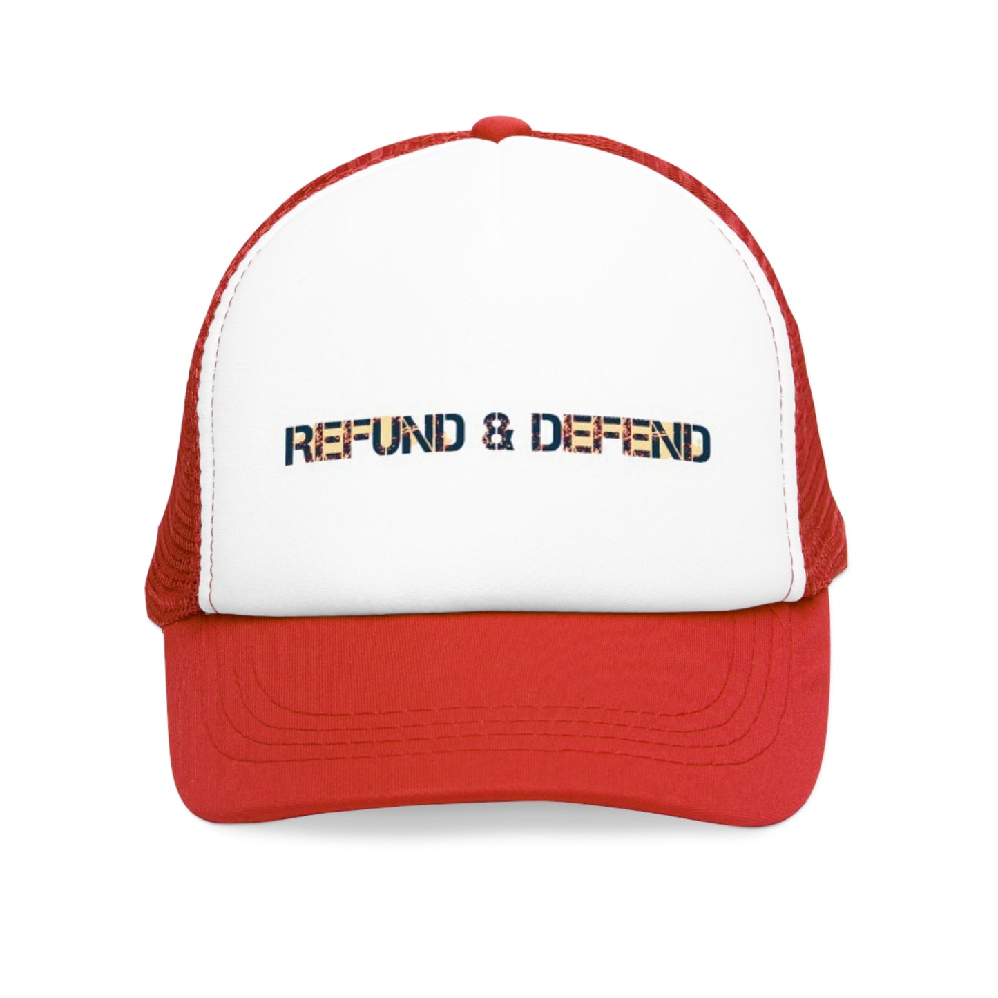 Refund and Defend Mesh Cap