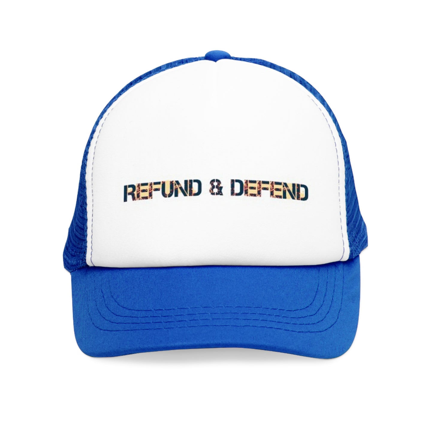 Refund and Defend Mesh Cap